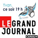 Yvan Bourgnon will be at the grand journal of canal+ at 7pm tonight